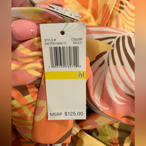 Sanctuary v-wire bandeau bikini top with V waist bikini bottom Size Medium NWT - Picture 8 of 10